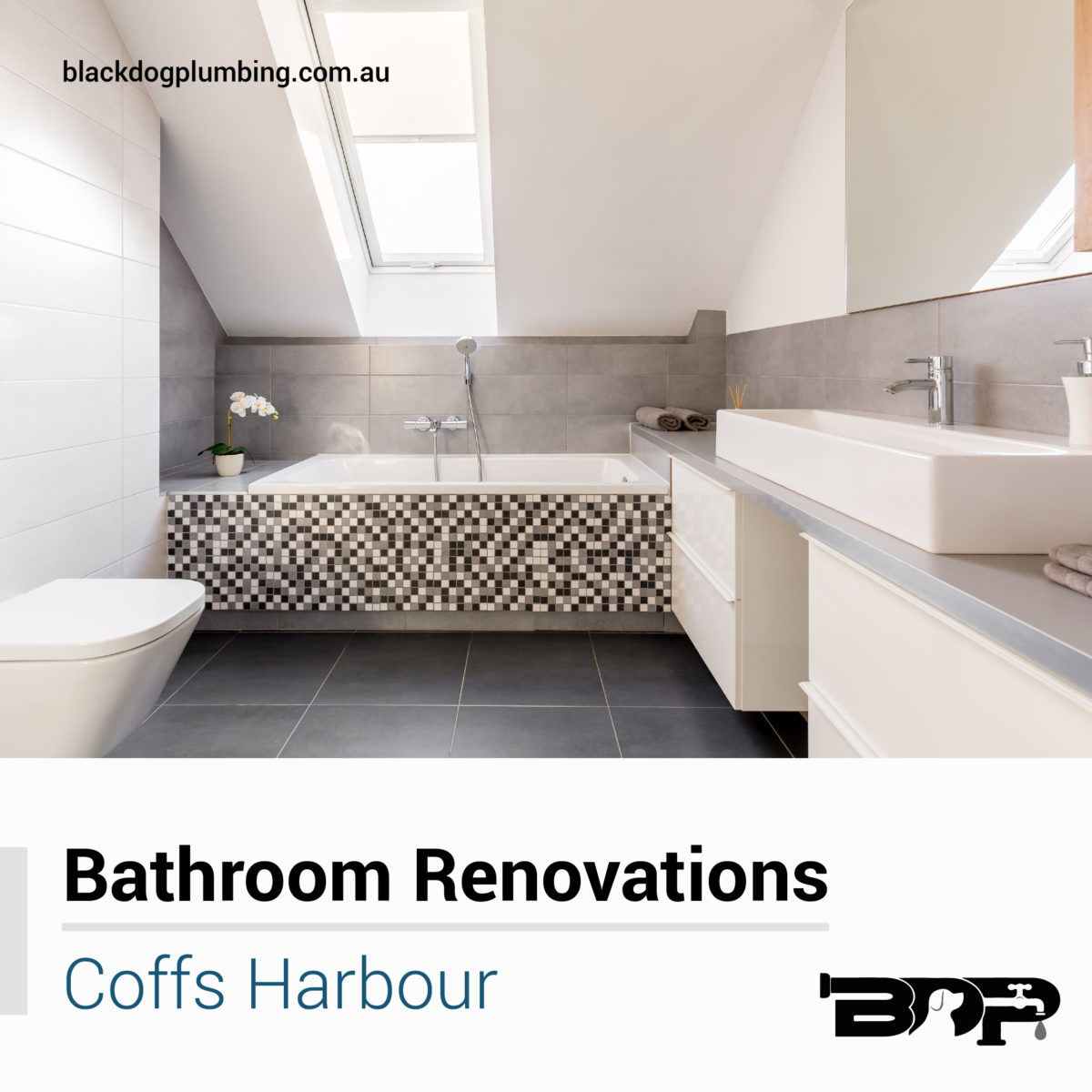 Harbour, bathrooms Coffs 